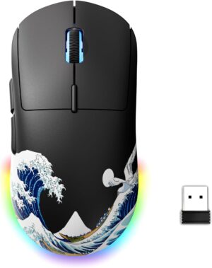 G57 Wireless Gaming Mouse, 8000 DPI, Black