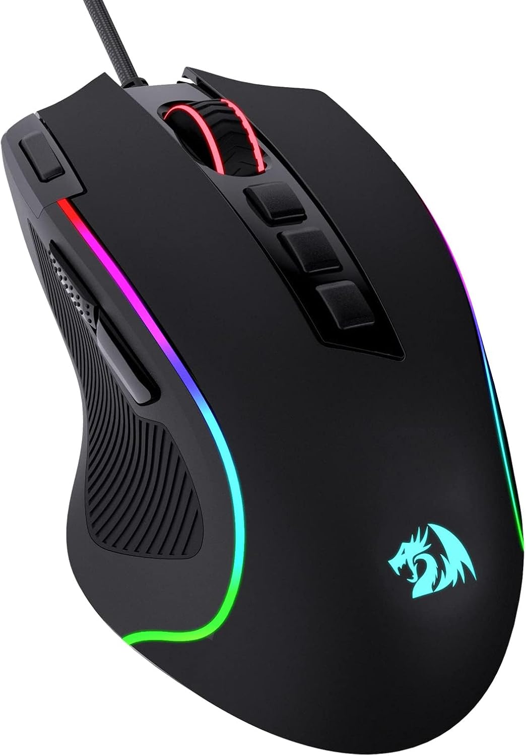 Redragon M612 Wired RGB Optical Gaming Mouse 8000 DPI Remapping Keys